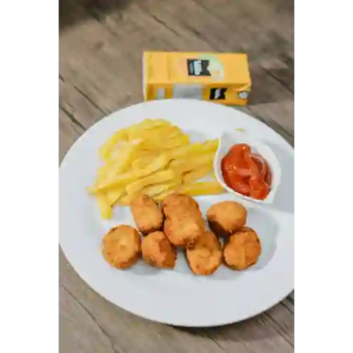 Palitos de Pollo Apanados