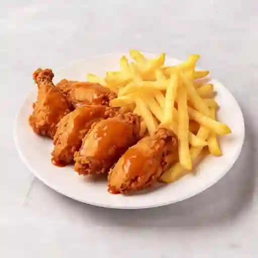 Alitas de Pollo 7 unidades