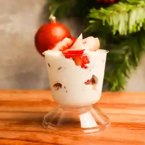 Fresas con Crema Sin Leche Condensada