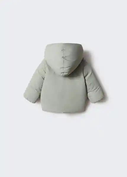 Abrigo Anorak Copo5 Verde Pastel Talla 70 Niños Mango