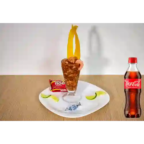 Combo Ceviche de Camarón + Coca Cola Original 400 ml