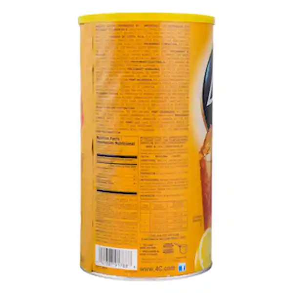 4 C Iced Te Negro Mix Sabor a Limon