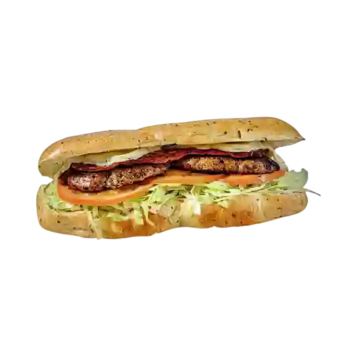 Colita Carne y tocineta
