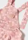 Vestido  Enterizo  Minap Rosa Talla 70 Niña Mango