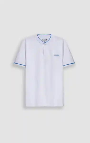 Camiseta Polo Hombre Talla M 802G083_BLA114001 Americanino