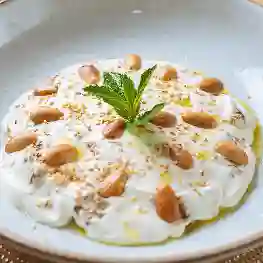 Berenjena con labneh c