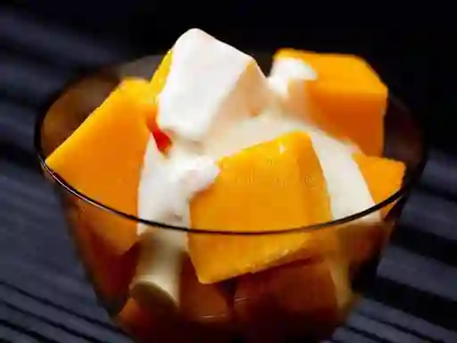 Mango con Crema