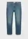 Jean Jan Tejano Medio Talla 38 Hombre Mango