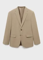 Blazer Americana Milan Vison Talla 50 Hombre Mango