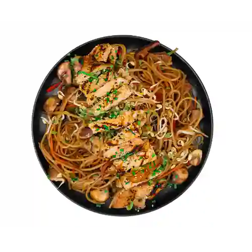 Pasta de Lomitos con Setas