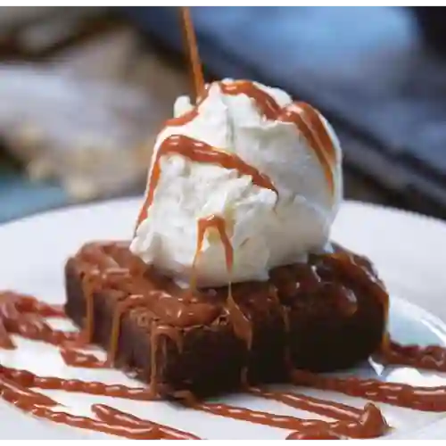 2 Brownies con Helado