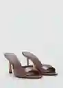 Sandalias Pepych Chocolate Talla 36 Mujer Mango