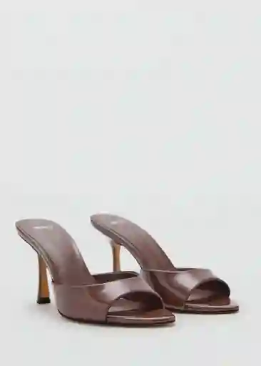 Sandalias Pepych Chocolate Talla 36 Mujer Mango