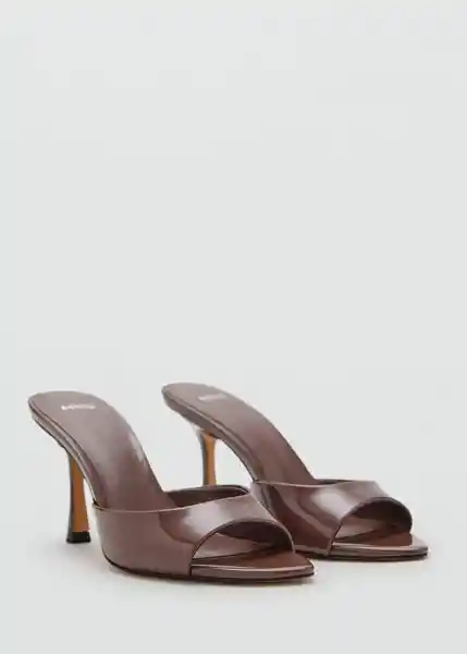 Sandalias Pepych Chocolate Talla 36 Mujer Mango