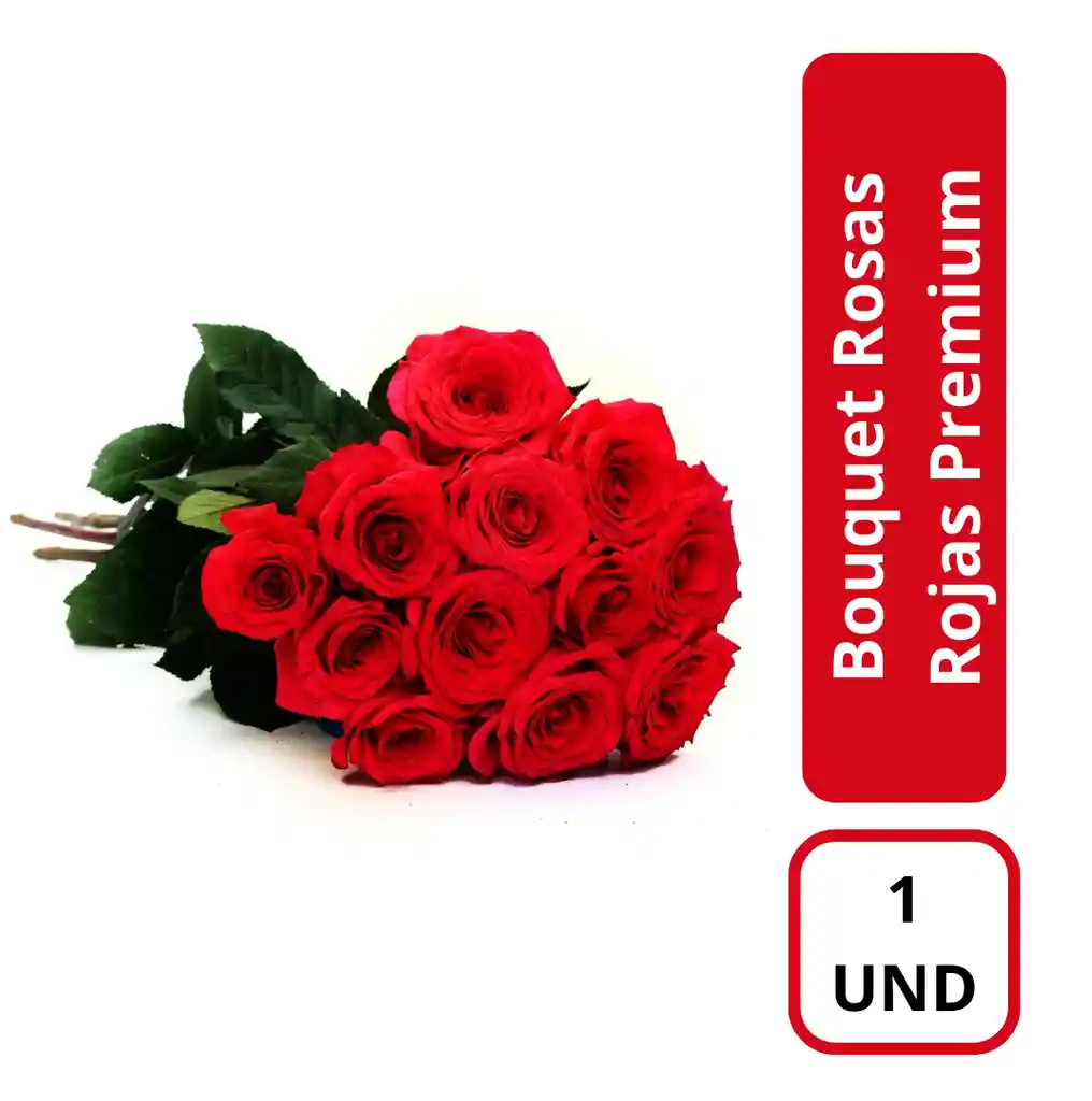 Bouquet Rosas Rojas Premium