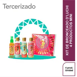 D'Luchi Kit Mini de Bronceo Viajero Bronceador de Zanahoria