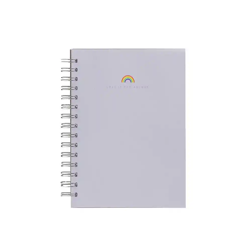 Sosarte Cuaderno Love is The Answer Cuadriculado 80 Hojas