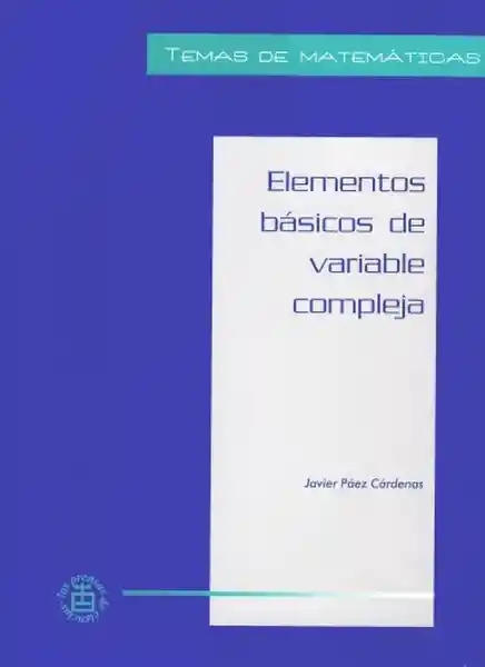 Elementos Básicos de Variable Compleja