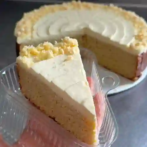 Porción Torta Keto Tres Leches