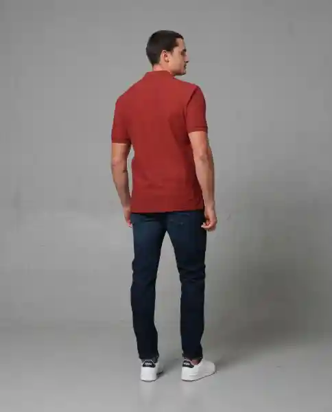 Camiseta Polo Hombre Rojo L 192G100_ROJ191650 Rifle