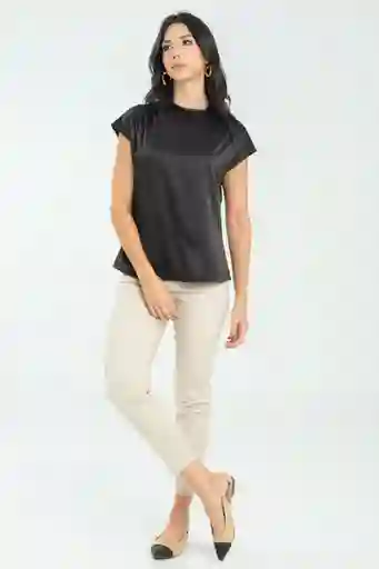 Pantalón Siena Skinny Color Beige Medio Talla 8 Ragged