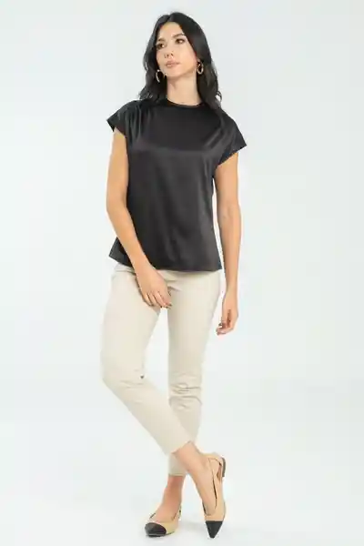 Pantalón Siena Skinny Color Beige Medio Talla 8 Ragged