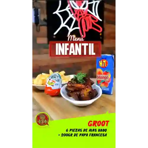 Menú Groot