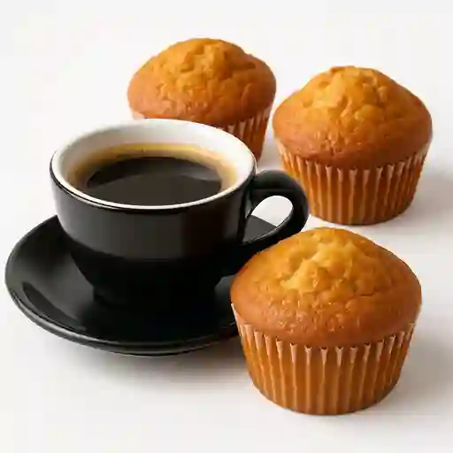 Americano y Muffins