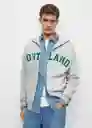 Sudadera Southy Gris Medio Vigore Talla 21 Teen Niños Mango