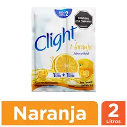 Clight Bebida en Polvo Sin Calorías Sabor a Naranja 14 g