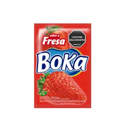 Boka Polvo Para Refresco Fresa