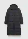 Abrigo Anorak Turino Antracita Talla L Hombre Mango