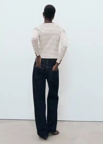 Camiseta Porta Burdeos Talla XL Mujer Mango