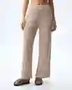 Pantalón Mujer Beige Talla 8 631G001_BEI141209 Americanino