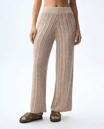 Pantalón Mujer Beige Talla 8 631G001_BEI141209 Americanino
