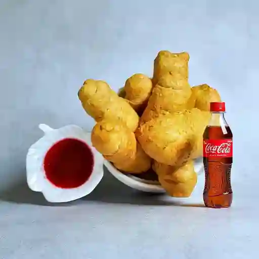 Combo Mini Deditos Hojaldrados +Cocacola Orig 400ml