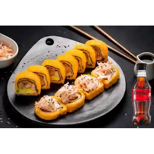 Sushi Caribbean Maki Tempura +Cocacola S/az 250ML