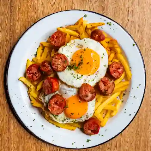 Papas Huevos Rotos