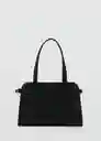 Bolso M Gustave Negro Talla 99 Mujer Mango
