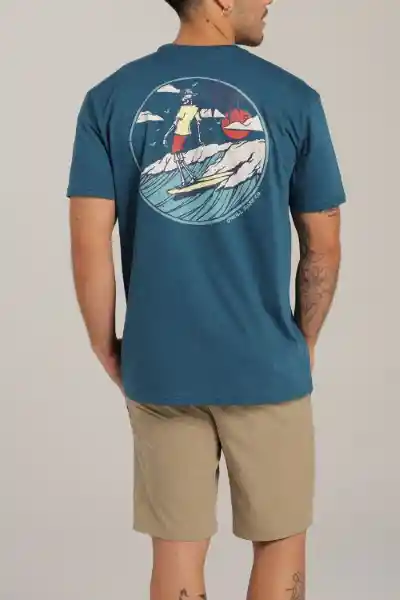 Camiseta Manga Corta Standard Fit Lean And Mean Talla XXL Oneill