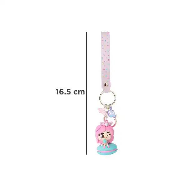 Llavero 3D Macaron Mis Pastelitos Miniso