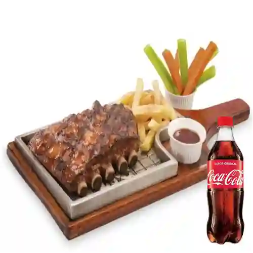 Combo Costilla Al Carbón + Coca Cola Original 500 ml