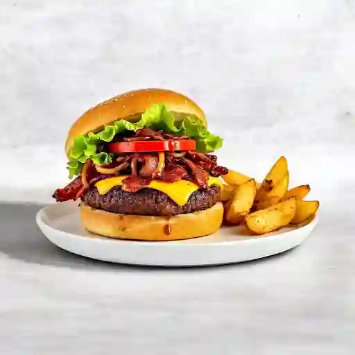 Hamburguesa Costilla Bbq