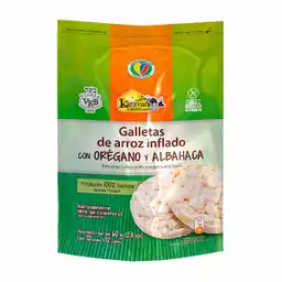 Karavansay Galletas de Arroz Inflado con Oregano y Albahaca 