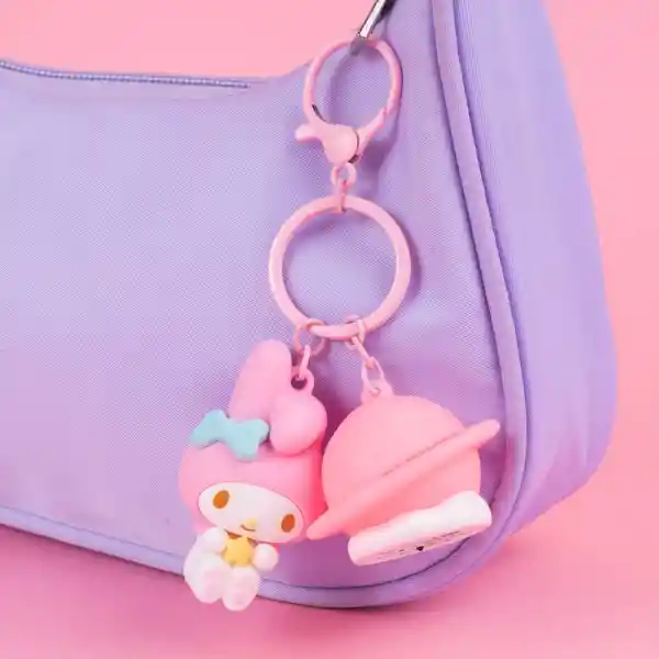 Llavero Luminoso Sueño Planetario my Melody Serie Sanrio Miniso