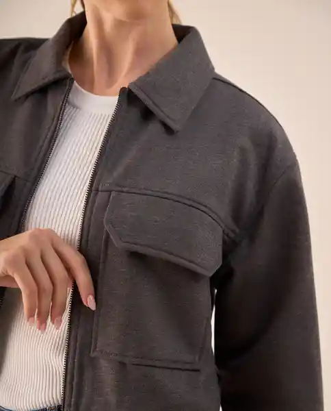 Chaqueta Negro Pozo Ultraoscuro Talla M 429G004 Esprit