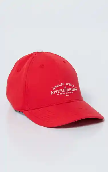 Gorra Unisex Rojo Talla M 752G513_ROJ181434 Americanino