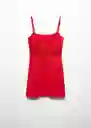 Vestido Ariel-H Rojo Talla S Mujer Mango