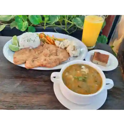 Menú Ejecutivo Chuleta Pollo