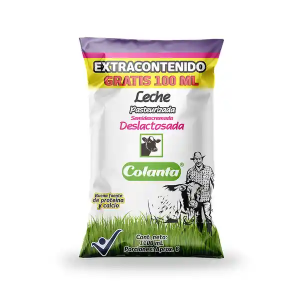 Colanta Leche Deslactosada Fresca